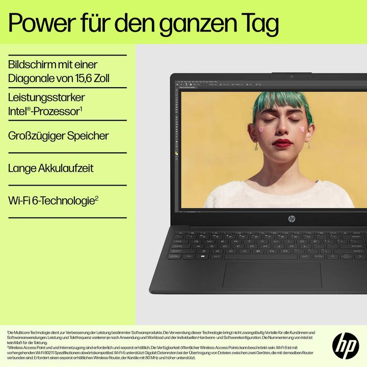 Produktbild HP 15-fd0033ng (15.60", 256 GB, 8 GB, DE, Intel Core i3-1315U)