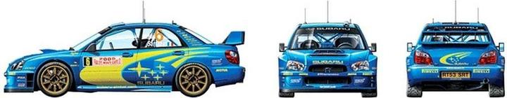 Actual product image Tamiya Subaru Impreza WRC 05