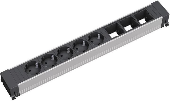 Actual product image Bachmann Conference power strip ALU (5 x, CEE 7/3)