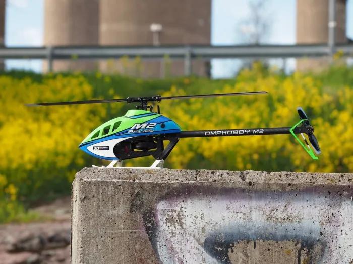 Actual product image OMPHobby OMP Heli M2 V3 PRO Micro Helikopter Velocity-Grün