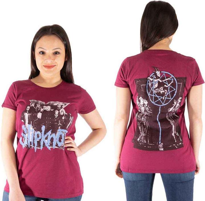 Produktbild Slipknot Goat Logo Demon Back Print (Girlie) (XL)