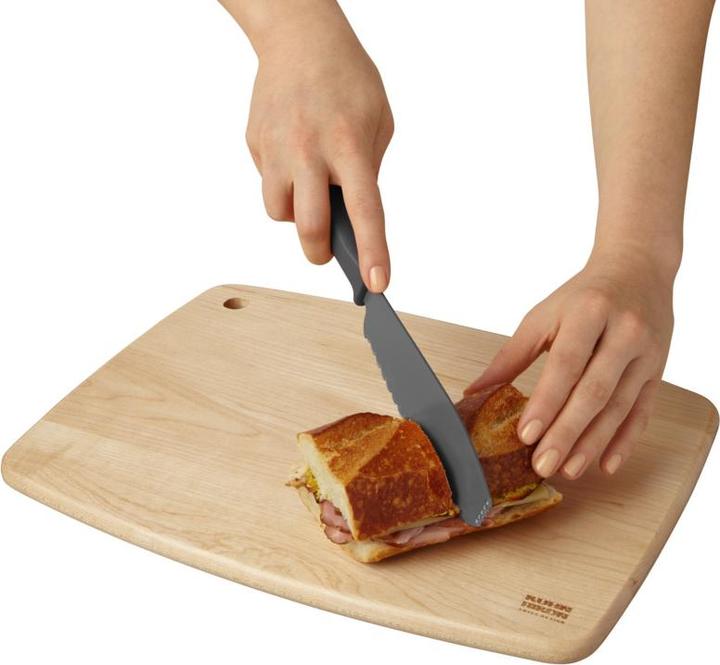 Actual product image Kuhn Rikon COLORI®+ Sandwich Knife grey (14 cm)