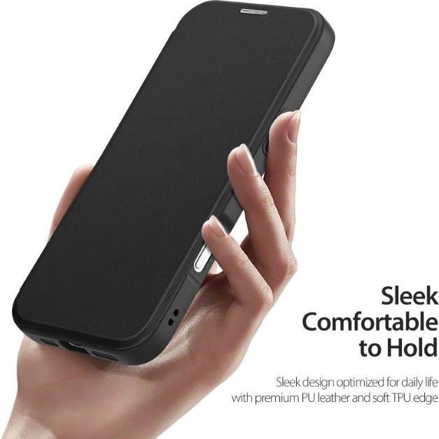 Produktbild Dux Ducis Skin X Pro Hülle für iPhone 17 Pro Max mit Wallet, MagSafe kompatibel - Schwarz (Apple iPhone 17 Pro Max)