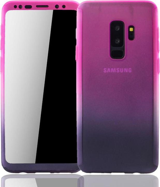 Produktbild König Design Hülle Handy Schutz für Samsung Galaxy S9 Plus Case Cover Displayschutz Violett (Samsung Galaxy S9+)