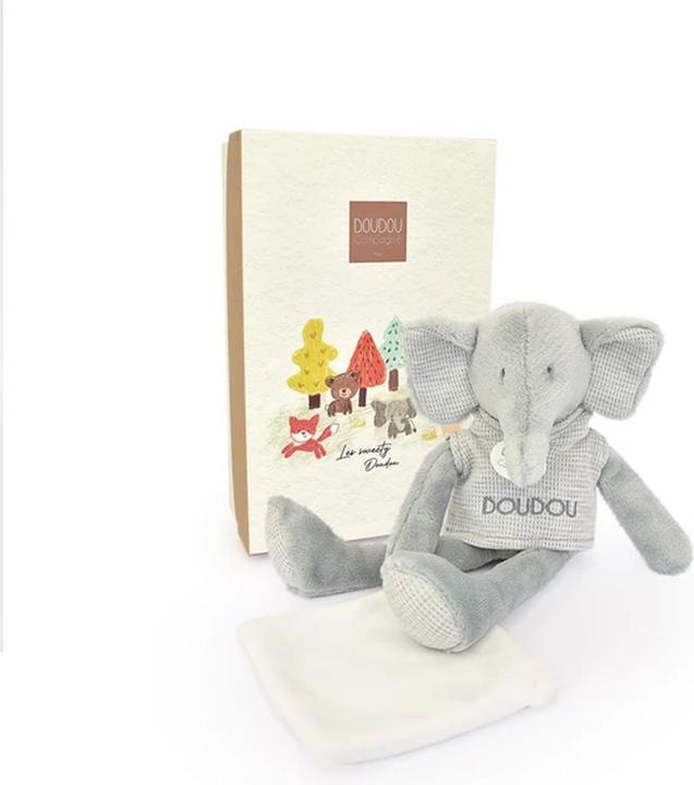 Image du produit Doudou et Compagnie Sweety Éléphant, 25cm (23 cm)