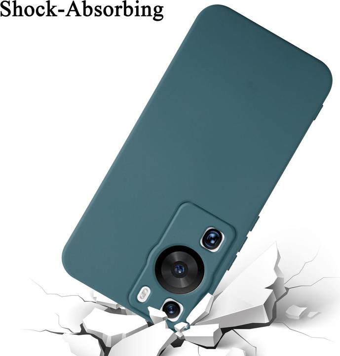 Image du produit Cadorabo Housse pour Huawei P60 Pro TPU avec protection liquide en silicone (Huawei P60 Pro)
