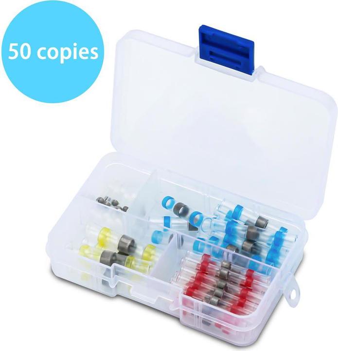 Intirilife Box of 50 Solder Connectors