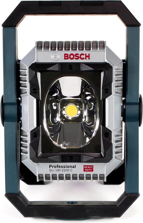 Actual product image Bosch Professional GLI 18 V-2200 C Cordless Jobsite LED Floodlight 18V 2200lm Bluetooth + 2x Batteri