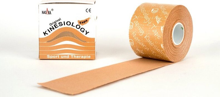 Actual product image Nasara Kinesiology tape 5cmx5m (5 m)