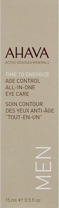 Image du produit Ahava Men Time To Energize (Crème pour les yeux, 15 ml, Journée)