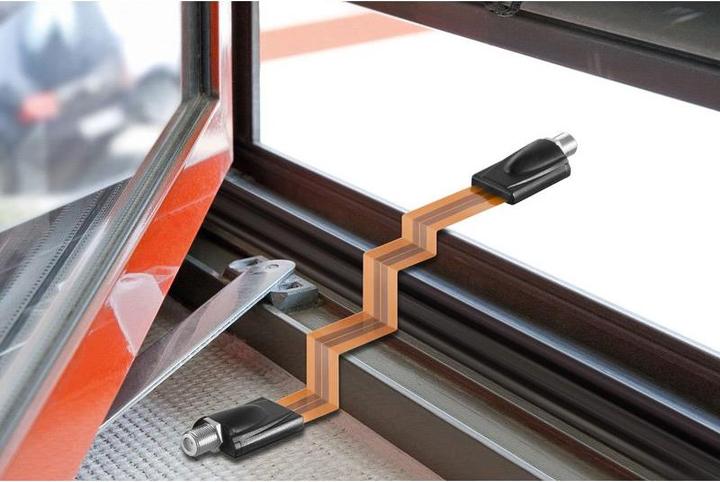 Actual product image Dur-Line Slim-line flat cable (Antenna cable)