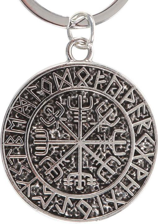 Actual product image Something Different Vegvísir Keyring