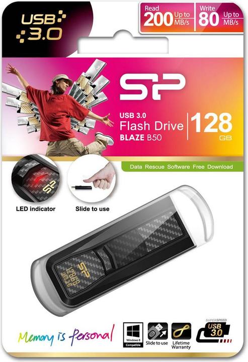 Image du produit Silicon Power Blaze B50 (256 Go, USB-A)