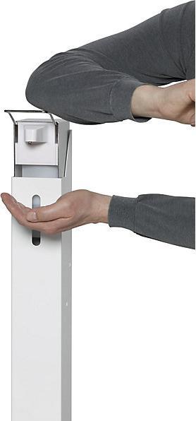 Produktbild VAR Desinfektionsmittelspender HDS 105 weiss Handdesinfektionsspender