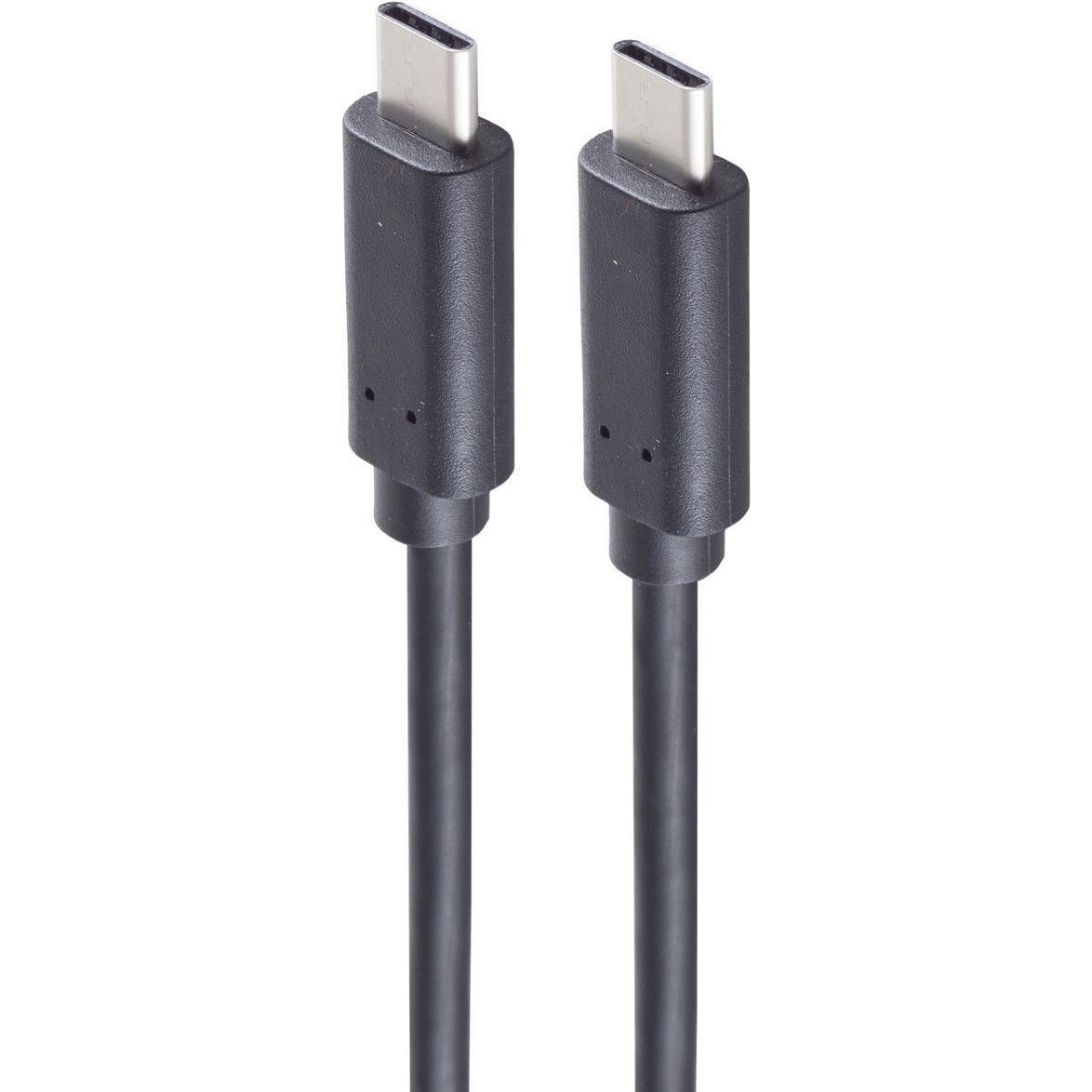 Shiverpeaks -BASIC-S--USB-C Verbindungskabel--USB Kabel 3.2 USB Typ C Stecker auf USB Typ C Stecker, Gen 2x2 s (1.50 m, ...