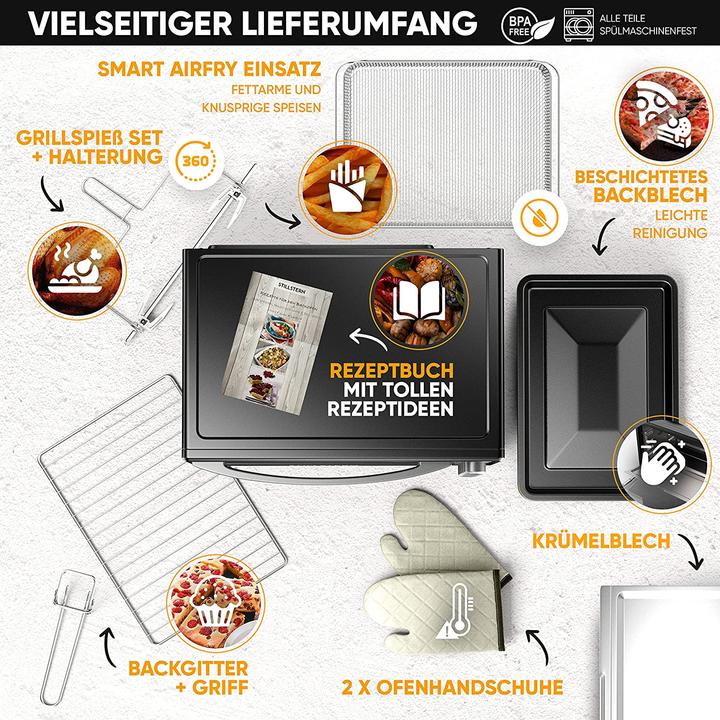 Image du produit Stillstern Mini-four à convection 60L
