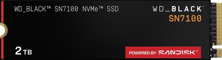 WD Black SN7100 powered by SANDISK (2000 GB, M.2 2280)