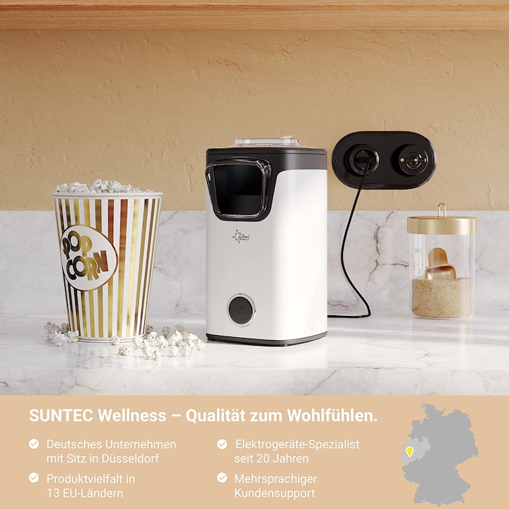 Immagine prodotto Suntec Macchina per popcorn ad aria calda POP-8618