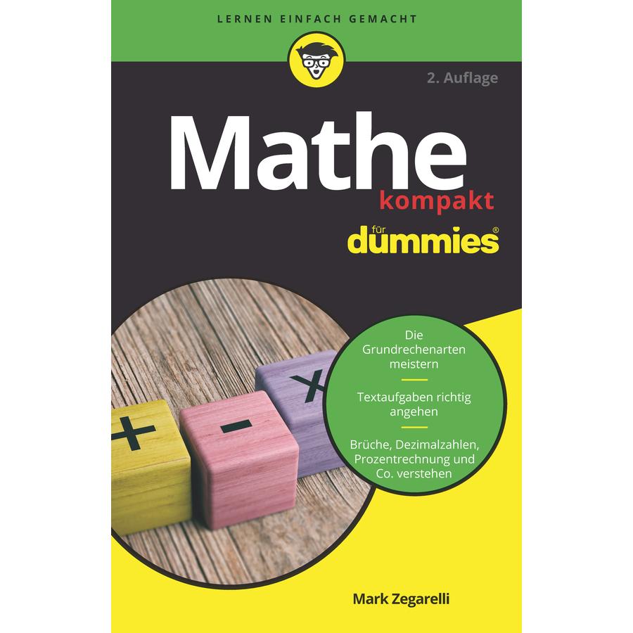Thumbnail - Mathe kompakt für Dummies, Schulbücher von Mark Zegarelli