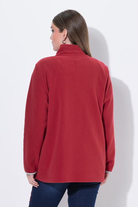 Actual product image Ulla Popken Edelweiss Embroidered Fleece Jacket (46, 48)
