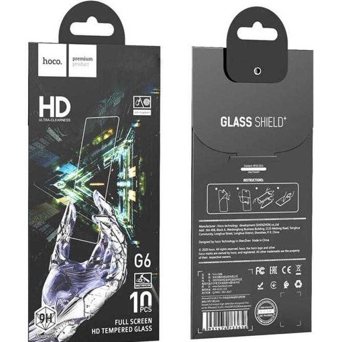 Thumbnail - Hoco G6 Panzerglas 9H - iPhone 13 Mini - Premium Display Schutzglas (1 Stück, Apple iPhone 13 mini), Smartphone Schutzfo...