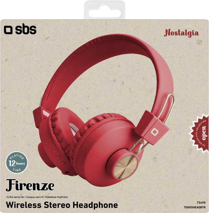 Immagine prodotto SBS Cuffie stereo senza fili Firenze (100 h, Cablato)