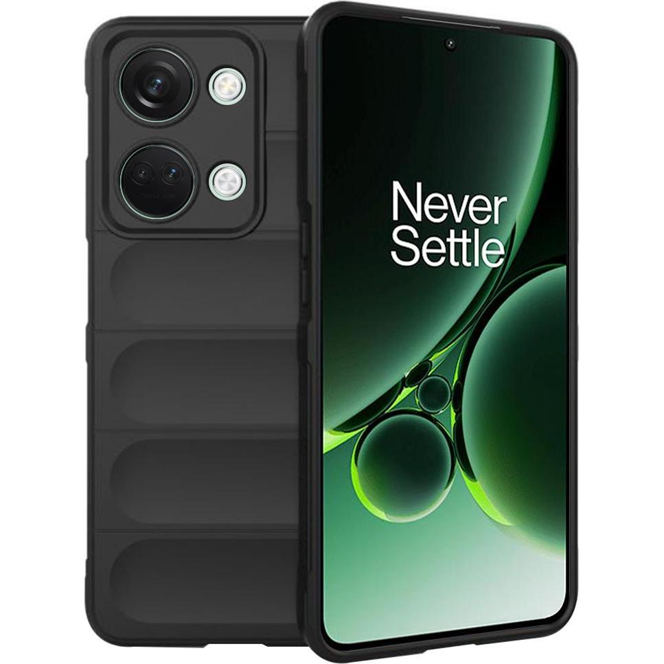 Techsuit - Magic Shield - OnePlus Nord 3 - Black (OnePlus Nord 3), Cover smartphone, Nero