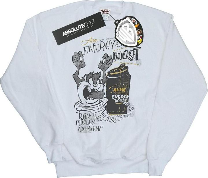Produktbild Looney Tunes Taz Energy Boost Sweatshirt Mädchen (128)