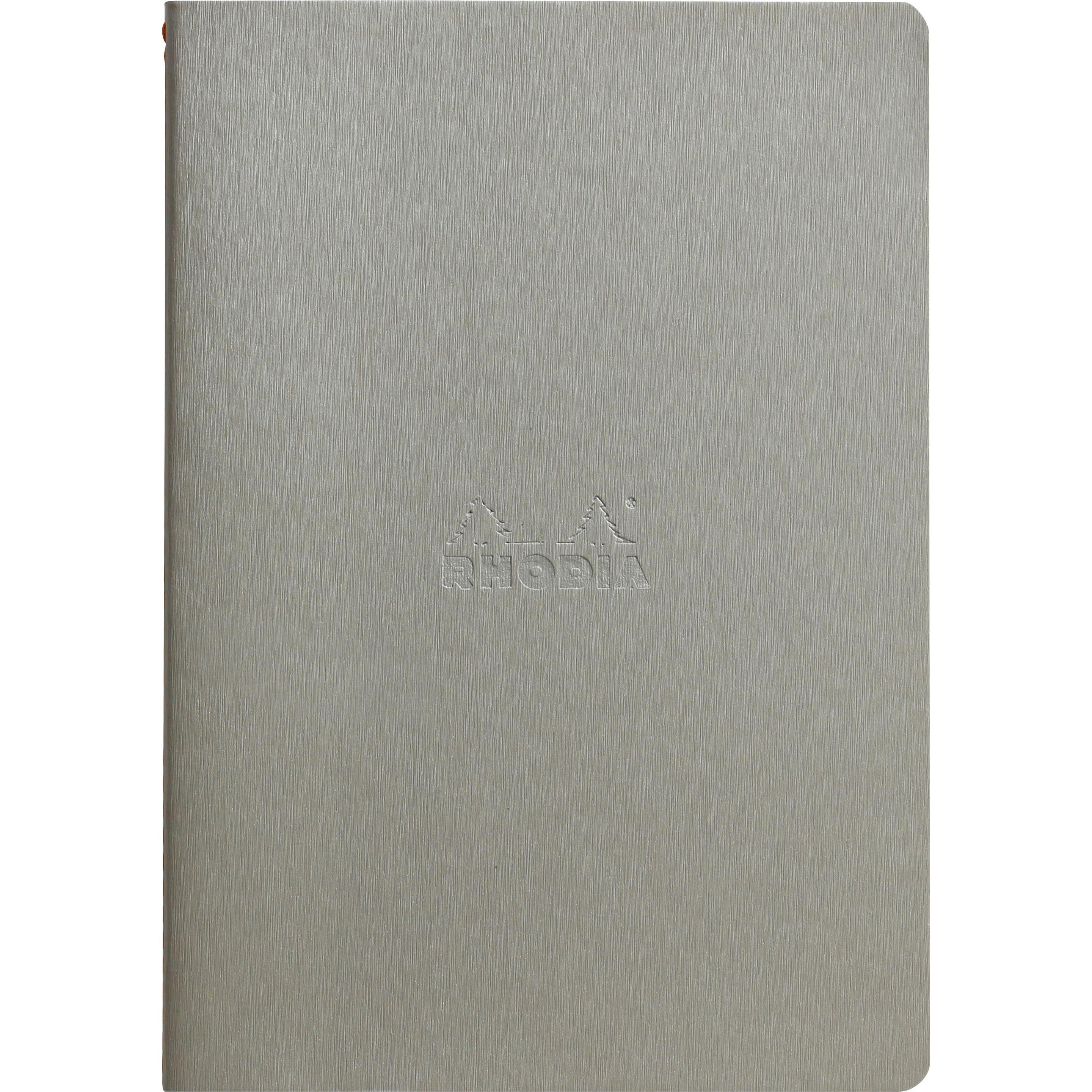 Rhodia, Heft + Block, Notizbücher und Notizhefte Rho (A5, Liniert, Harter Einband)