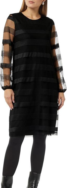 Actual product image Comma Kleid Gestreiftes Mesh-Kleid (42)