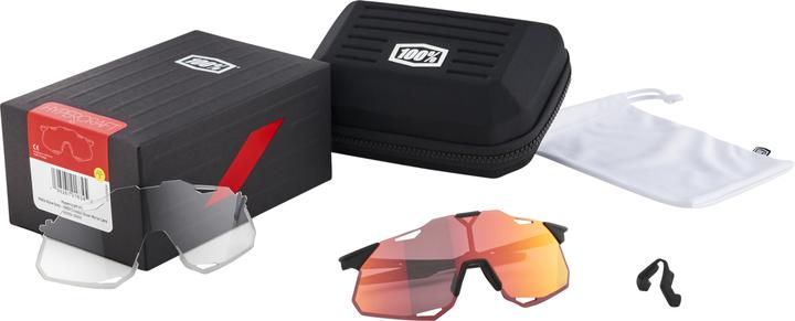 Image du produit 100% Hypercraft XS (Soft Tact Black, Hiper Red)