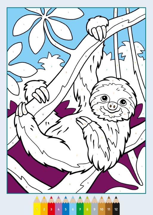 Immagine prodotto Ravensburger CreArt Dipingere con i numeri a partire da 5: animali carini, libro da colorare, 48 motivi