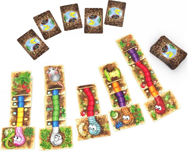 Image du produit Le ver est dans le fruit - le jeu de cartes (Allemand, Anglais)