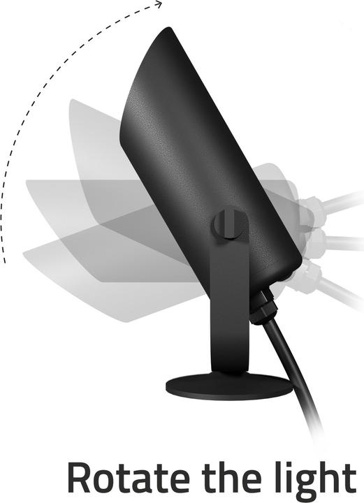 Actual product image Hombli Outdoor Smart Spot Light - Single (300 lm, IP65)