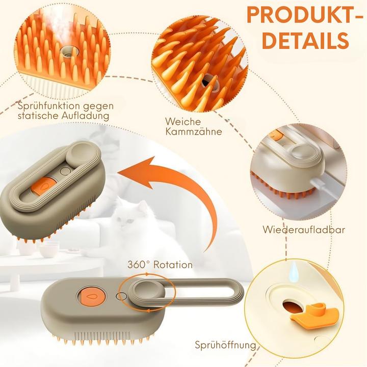 Produktbild Suba Dampfbürste (Katze)