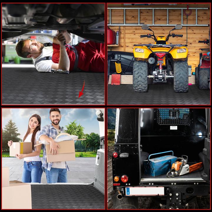 Immagine prodotto Walser Tappetino auto Odin ondulato 100x200 cm nero universale