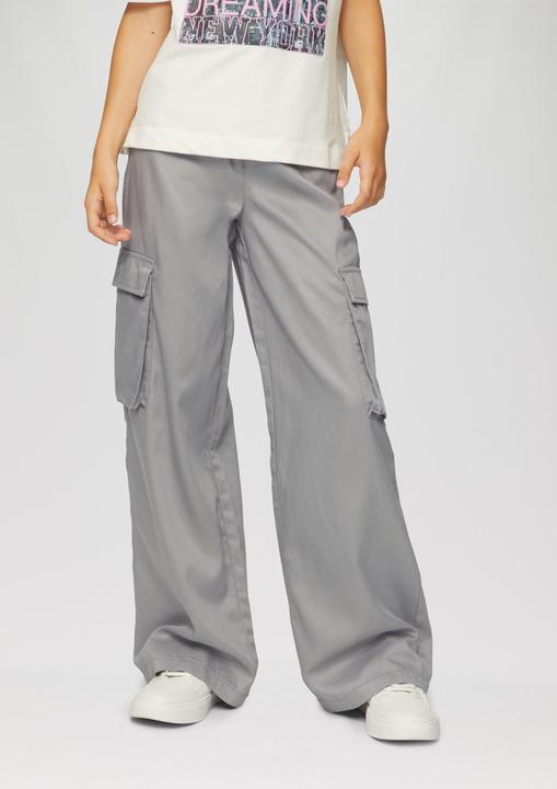 Image du produit S.Oliver Hose Hose / Regular Fit / High Rise / Wide Leg / Glanzeffekt (158)