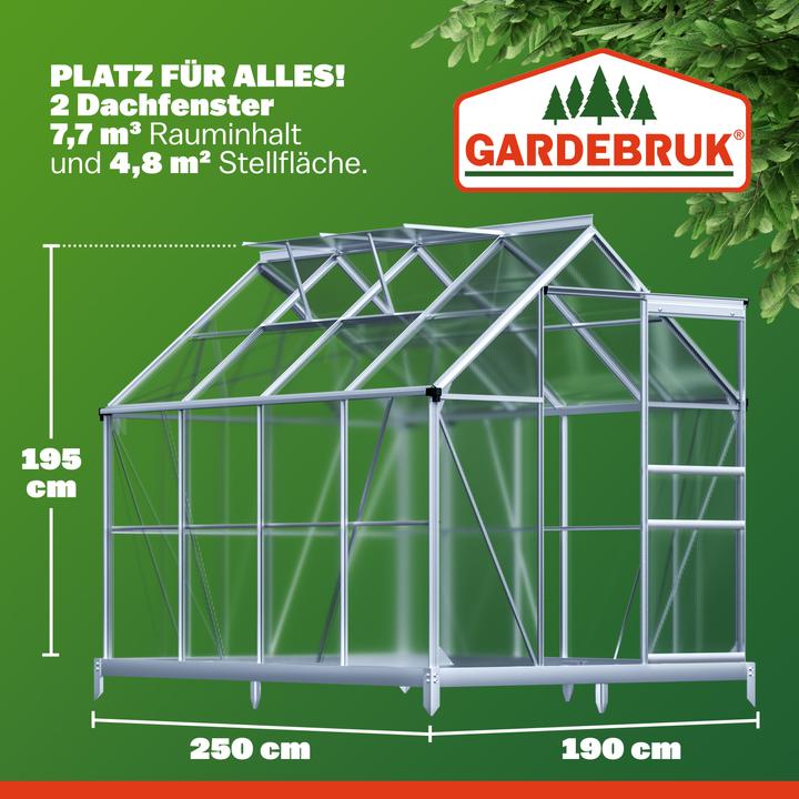 Produktbild Gardebruk Gewächshaus