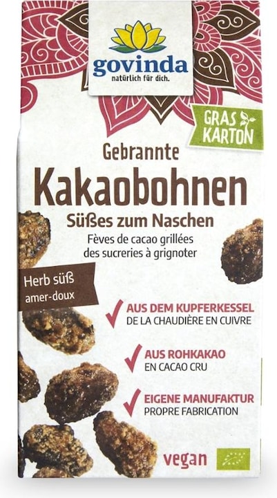 Actual product image Roasted cocoa beans (100 g)