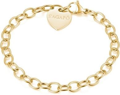 Image du produit Sagapo S'Agapo Happy Shac32 Gold Plated Charm Bracelet
