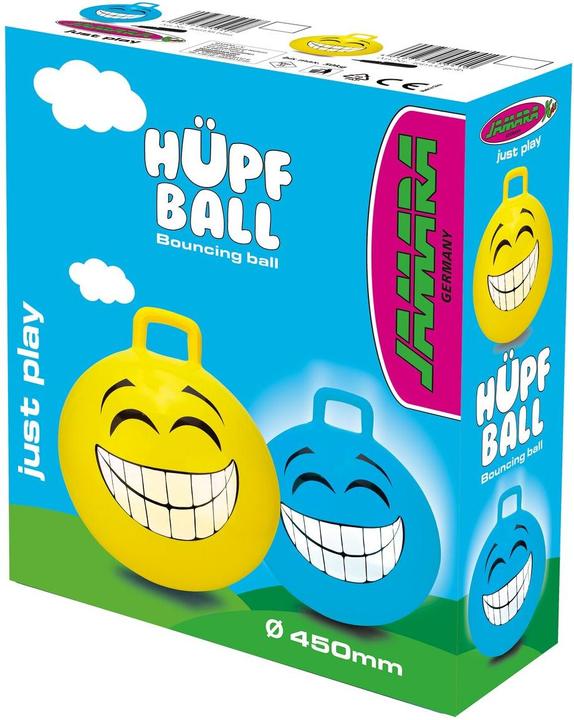 Image du produit Jamara Hop Ball Smile - Balle à entonnoir - garçon/fille - 1 an(s) - jaune - 407 g