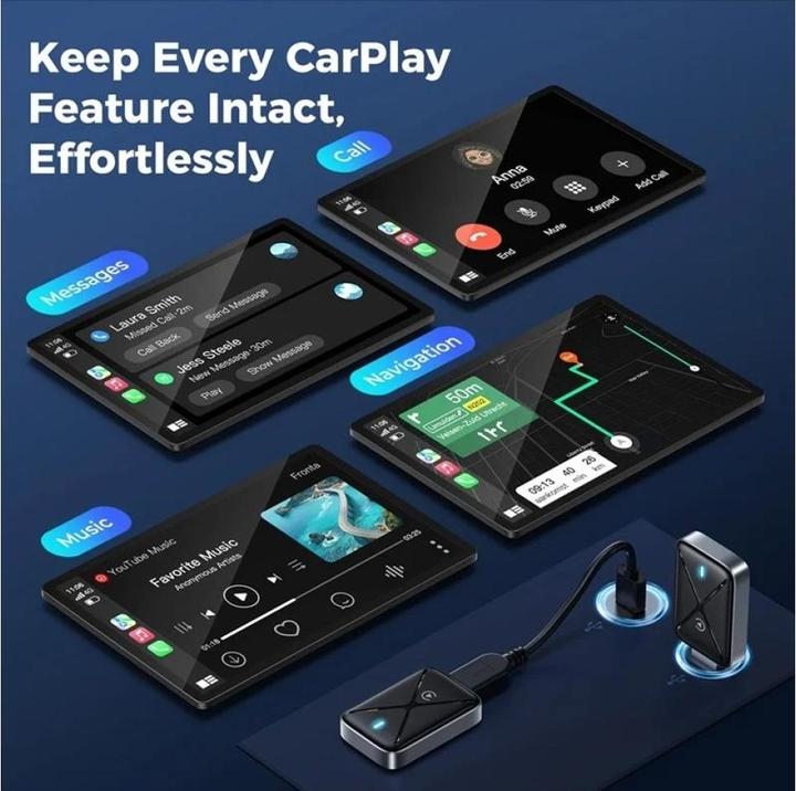 Actual product image PowerGuard Wireless CarPlay Connectivity für iPhone