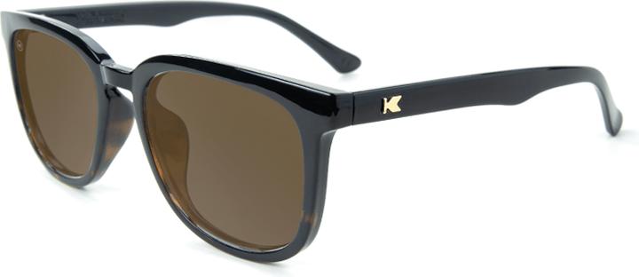 Amber, Glossy Black and Tortoise Shell Fade