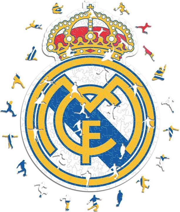 Productafbeelding Iconic Real Madrid CF - Logo - Puzzel van hout Taille M (270 stuks) (270 onderdelen)