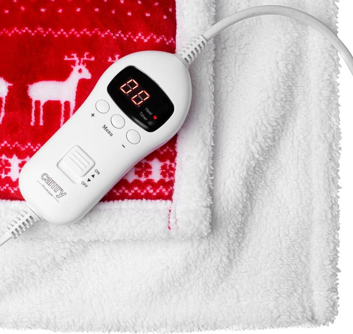 Image du produit Camry | Electric Heating Throw-Blanket with Timer | CR 7441 | Number of heating levels 10 | Number of pers (160 x 180 cm)