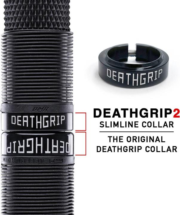 Image du produit DMR Poignée Brendog Death Grip 2 Lock-On, Race, 133/31.3mm, noir