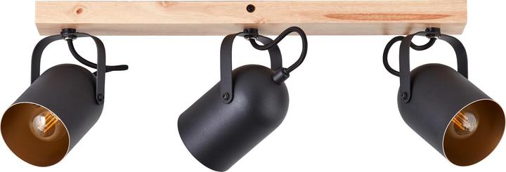 Brilliant Tronte Spot Bar 3flg gold/black/wood