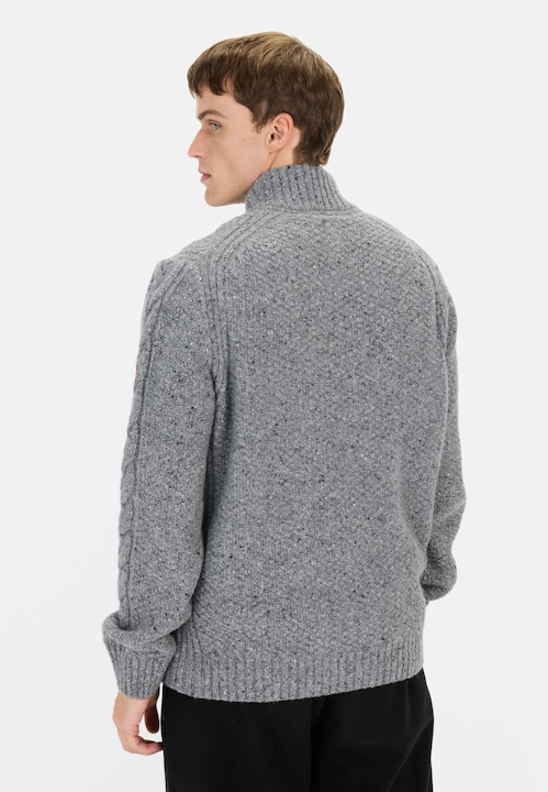 Produktbild Camel Active Strickpullover mit Troyer-Kragen (M)