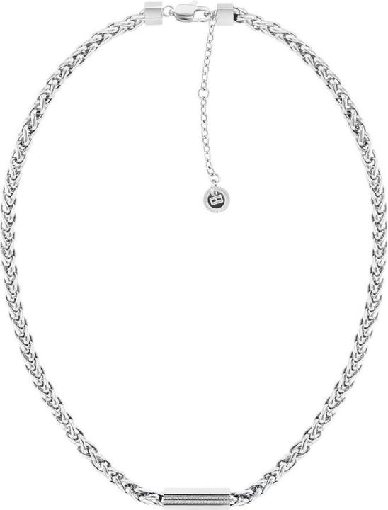 Actual product image Tommy Hilfiger Fashionable steel necklace with zircons 2780872