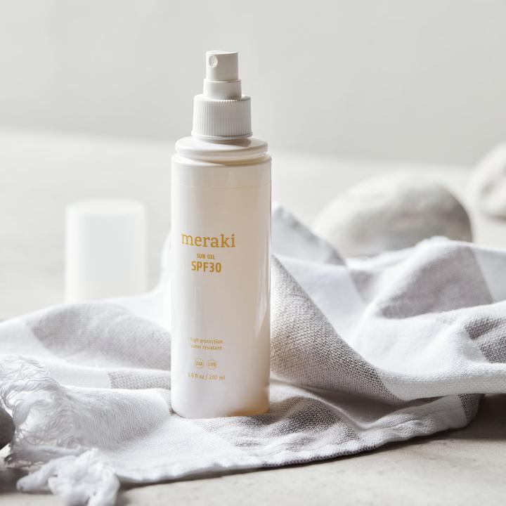 Produktbild Meraki Sonnenöl, Mildly scented (Sonnenöl, SPF 30, 200 ml, 250 g)